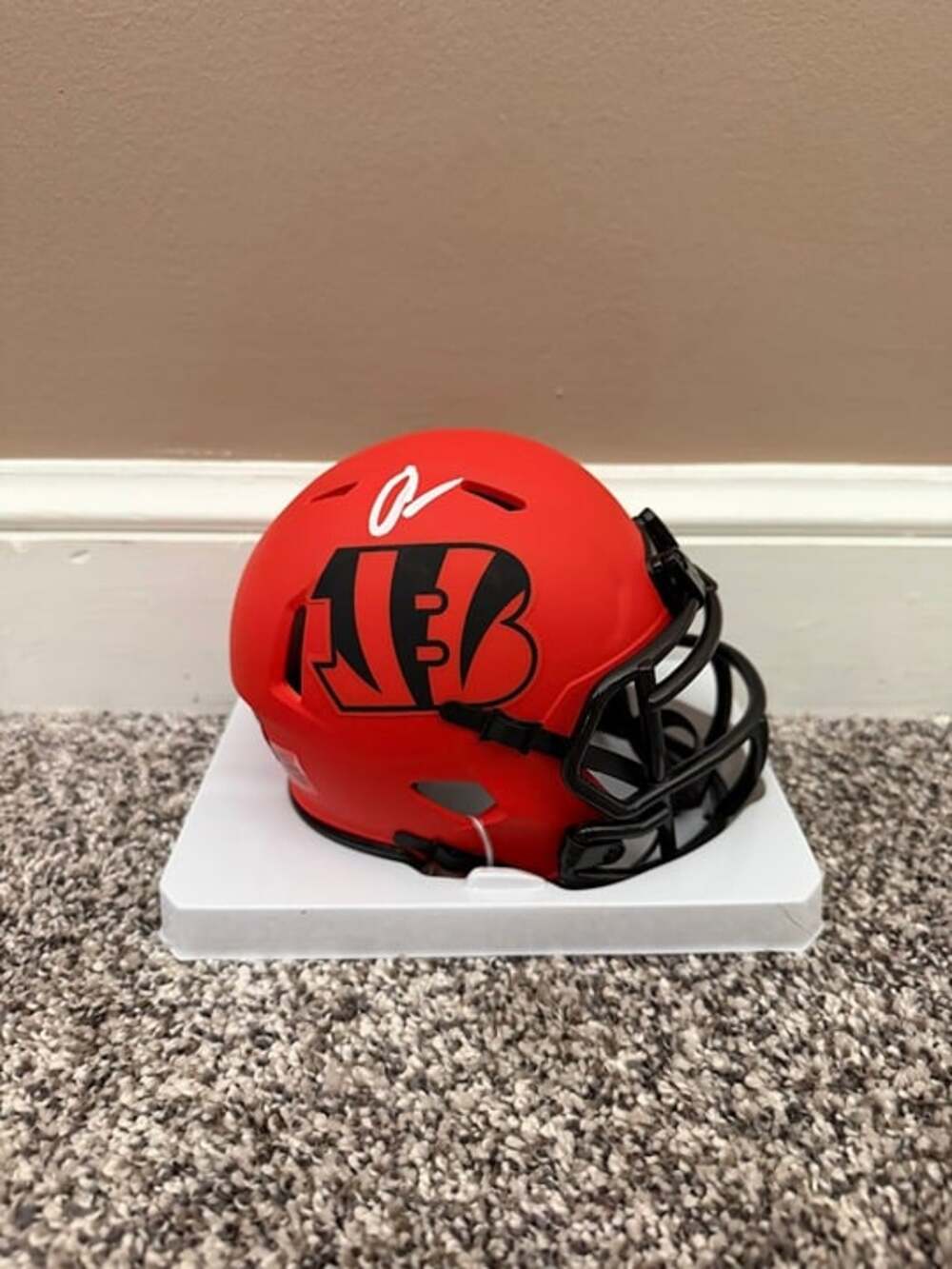 Chad Ochocinco Johnson signed autographed Cincinnati Bengals Mini Helmet Beckett